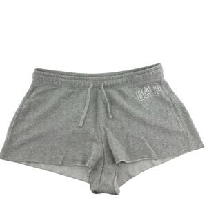 Gap Gray Logo Sweat Lounge Shorts Large